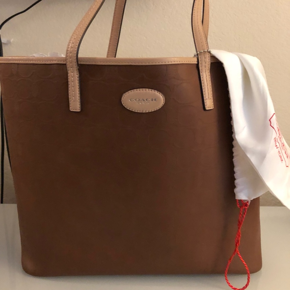 COACH brown bag